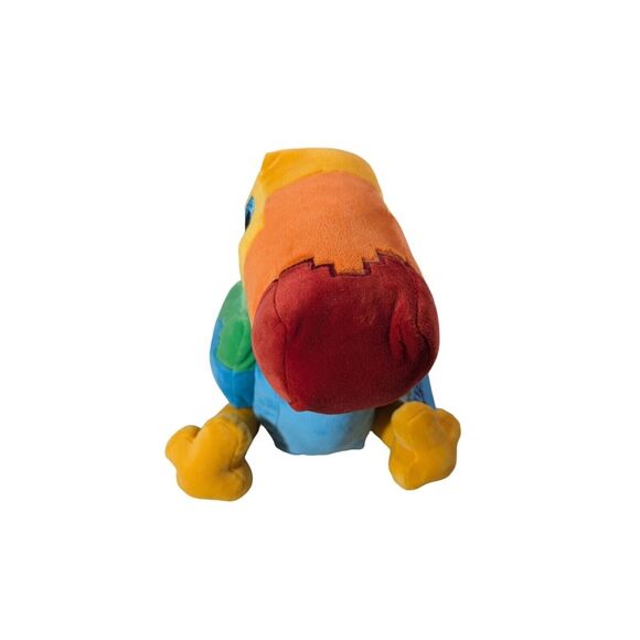 Minecraft Legends Big Beak Pinata Tropical Parrot Plush 10-in PIllow Buddy Gift - Picture 6 of 6